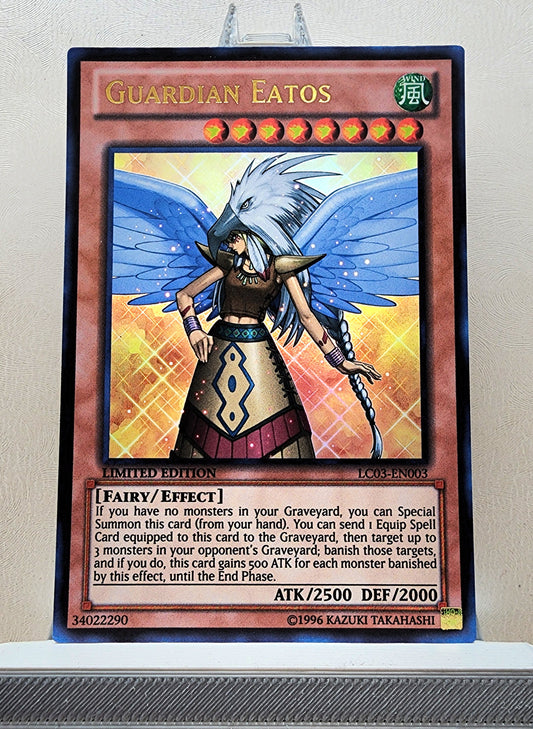 Yugioh! 1x Guardian Eatos (LC03 - Ultra Rare) Limited Edition