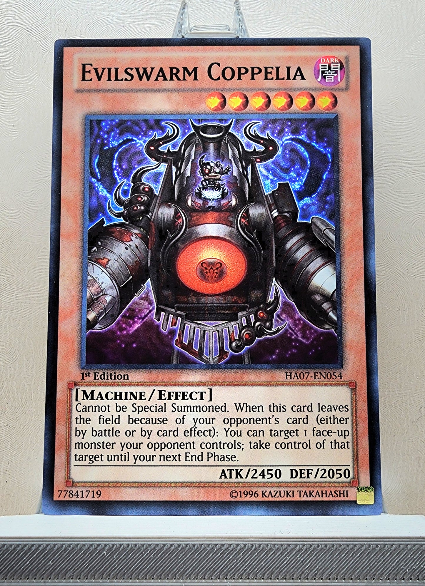 Yugioh! 1x Evilswarm Coppelia (HA07 - Super Rare) 1st Edition