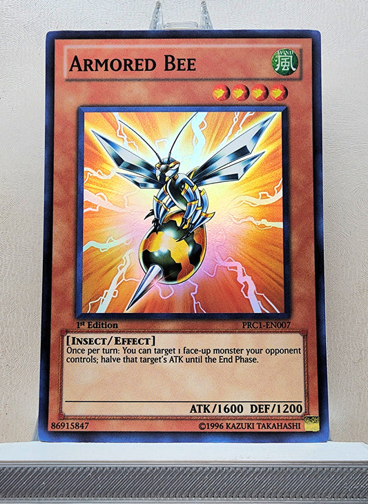 Yugioh! 1x Armored Bee (PRC1 - Super Rare) 1st Edition