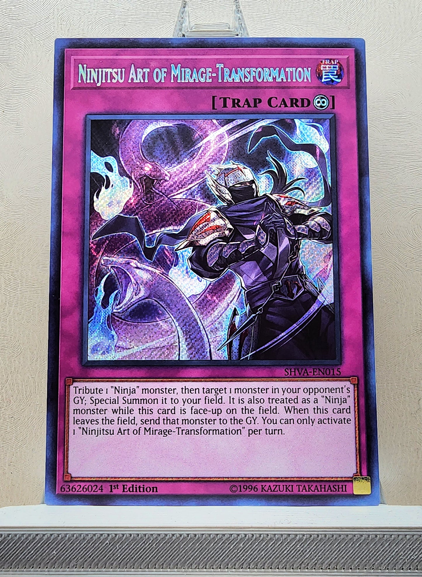 Yugioh! 1x Ninjitsu Art of Mirage Transformation (SHVA - Secret Rare) 1st Edition
