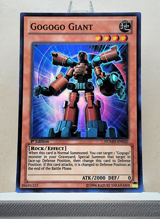 Yugioh! 1x Gogogo Giant (NUMH - Super Rare) 1st Edition