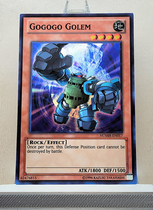 Yugioh! 1x Gogogo Golem (NUMH - Super Rare) 1st/Unli Edition