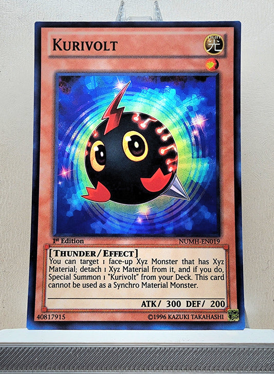 Yugioh! 1x Kurivolt (NUMH - Super Rare) 1st Edition