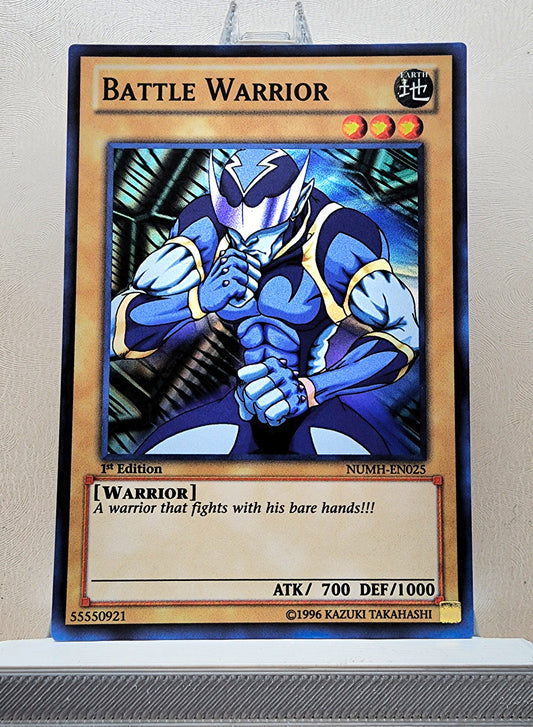 Yugioh! 1x Battle Warrior (NUMH - Super Rare) 1st Edition