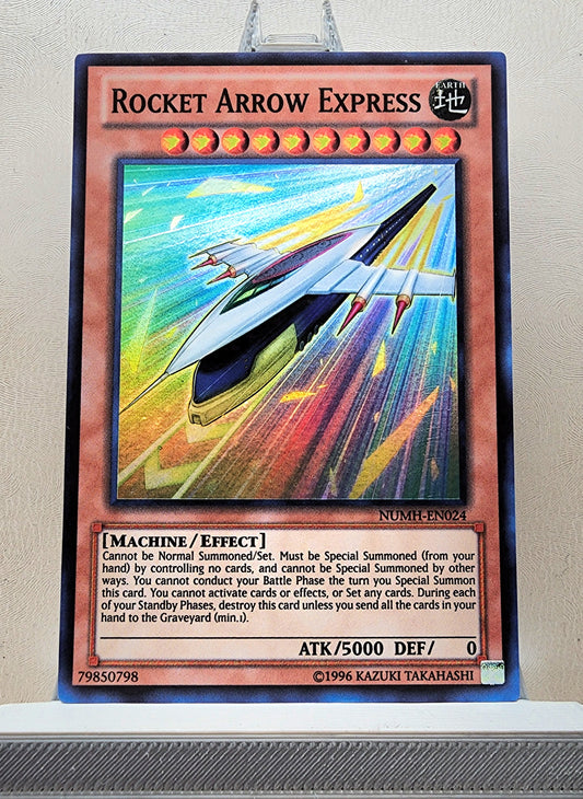 Yugioh! 1x Rocket Arrow Express (NUMH - Super Rare) 1st/Unli Edition