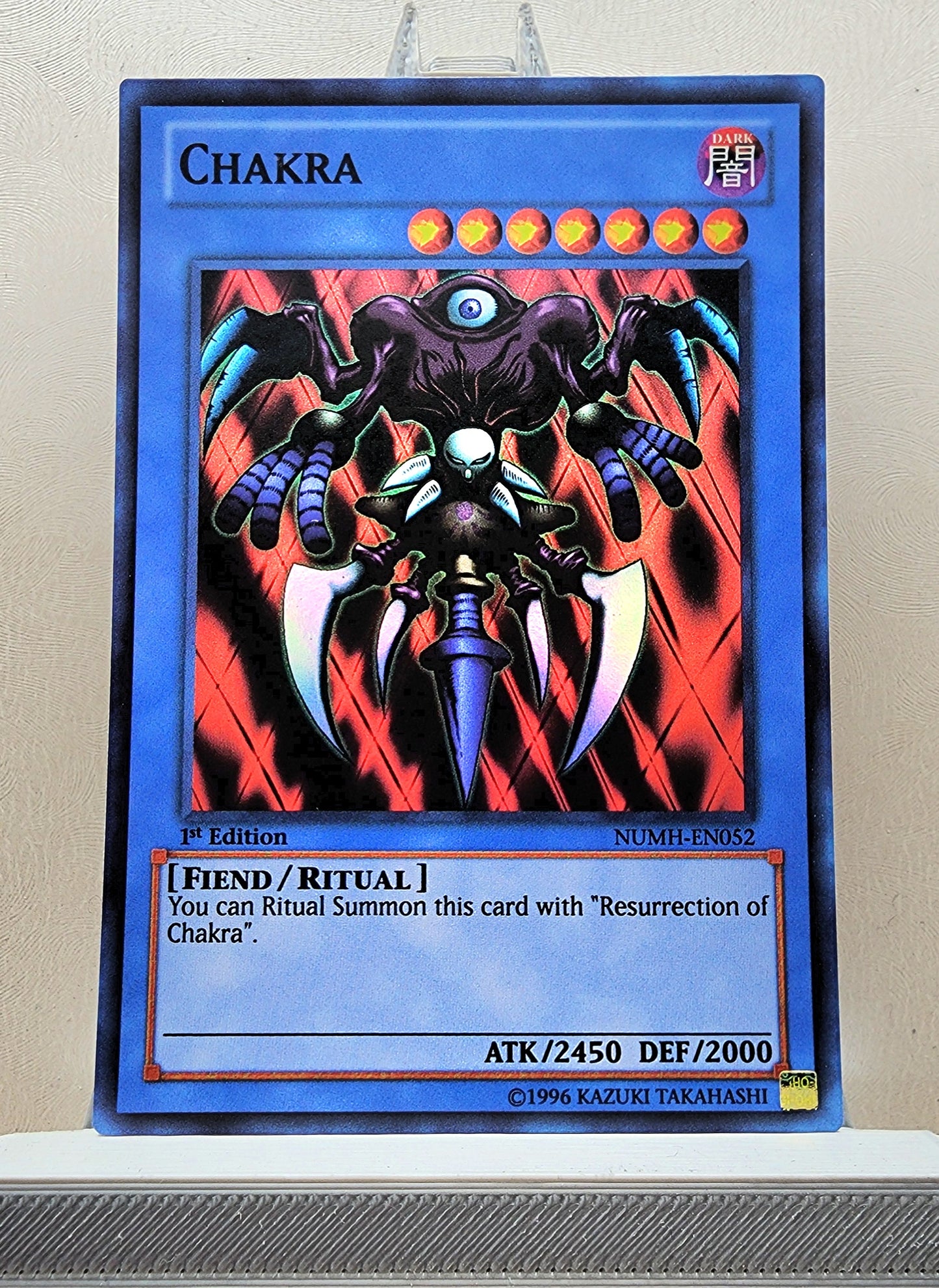 Yugioh! 1x Chakra (NUMH - Super Rare) 1st Edition