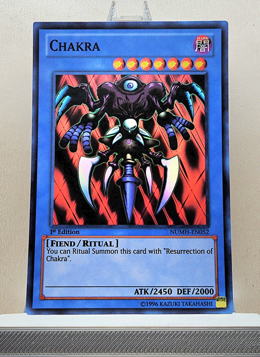 Yugioh! 1x Chakra (NUMH - Super Rare) 1st Edition