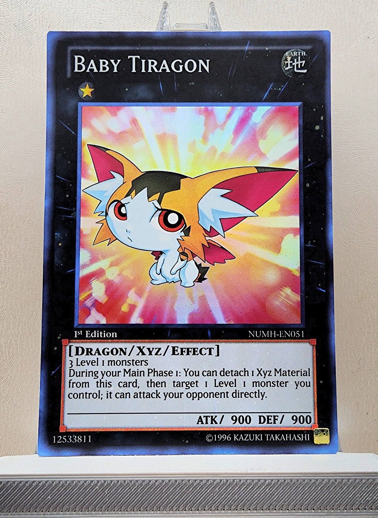 Yugioh! 1x Baby Tiragon (NUMH - Super Rare) 1st Edition