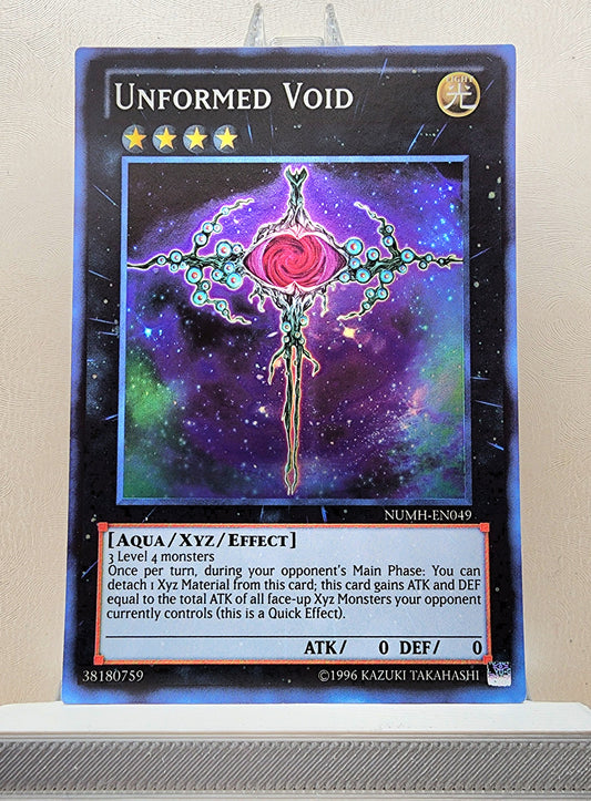 Yugioh! 1x Unformed Void (NUMH - Super Rare) 1st/Unli Edition