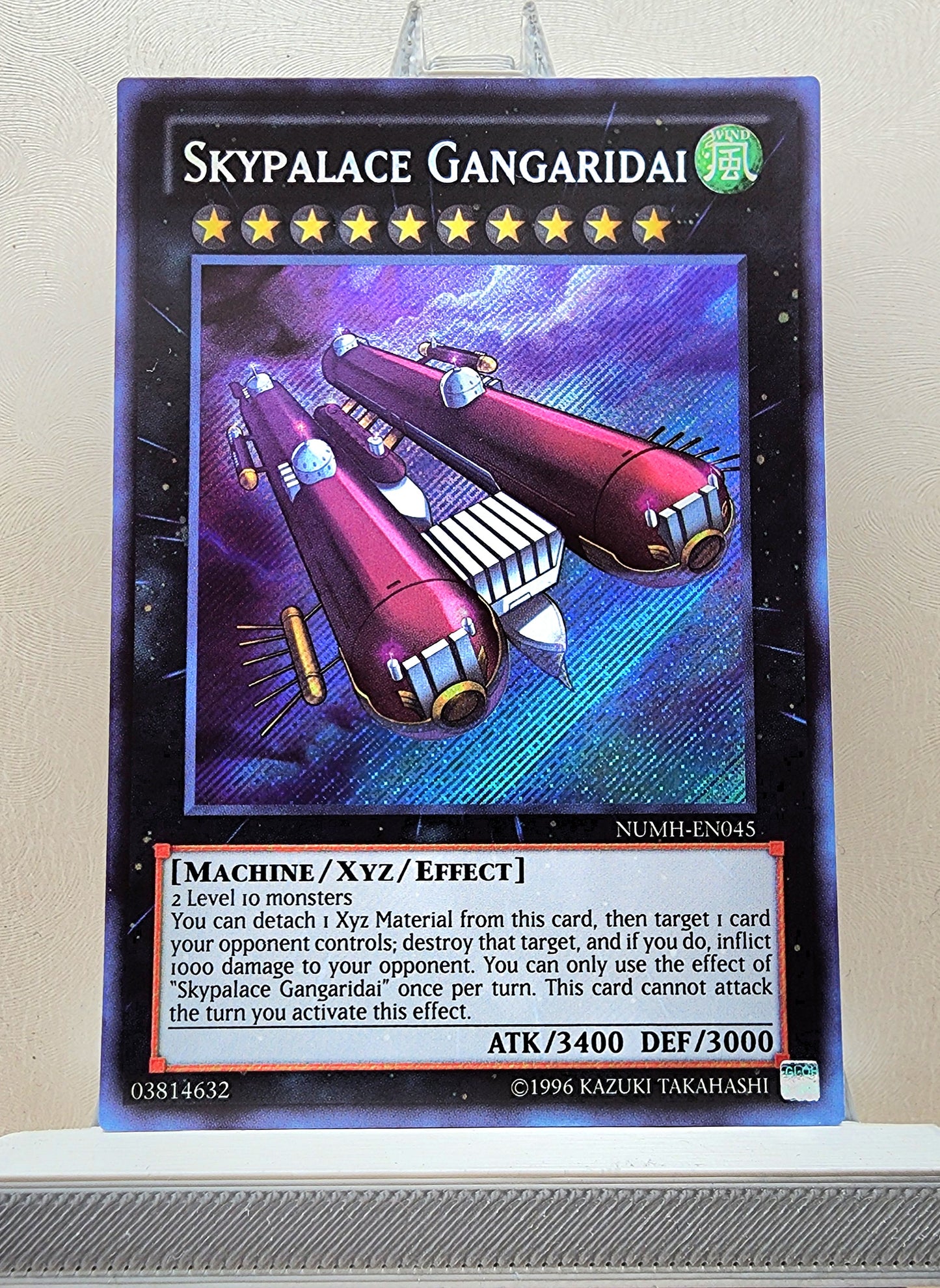 Yugioh! 1x Skypalace Gangaridai (NUMH - Secret Rare) 1st/Unli Edition