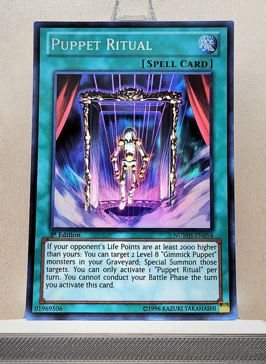 Yugioh! 1x Puppet Ritual (NUMH - Super Rare) 1st Edition