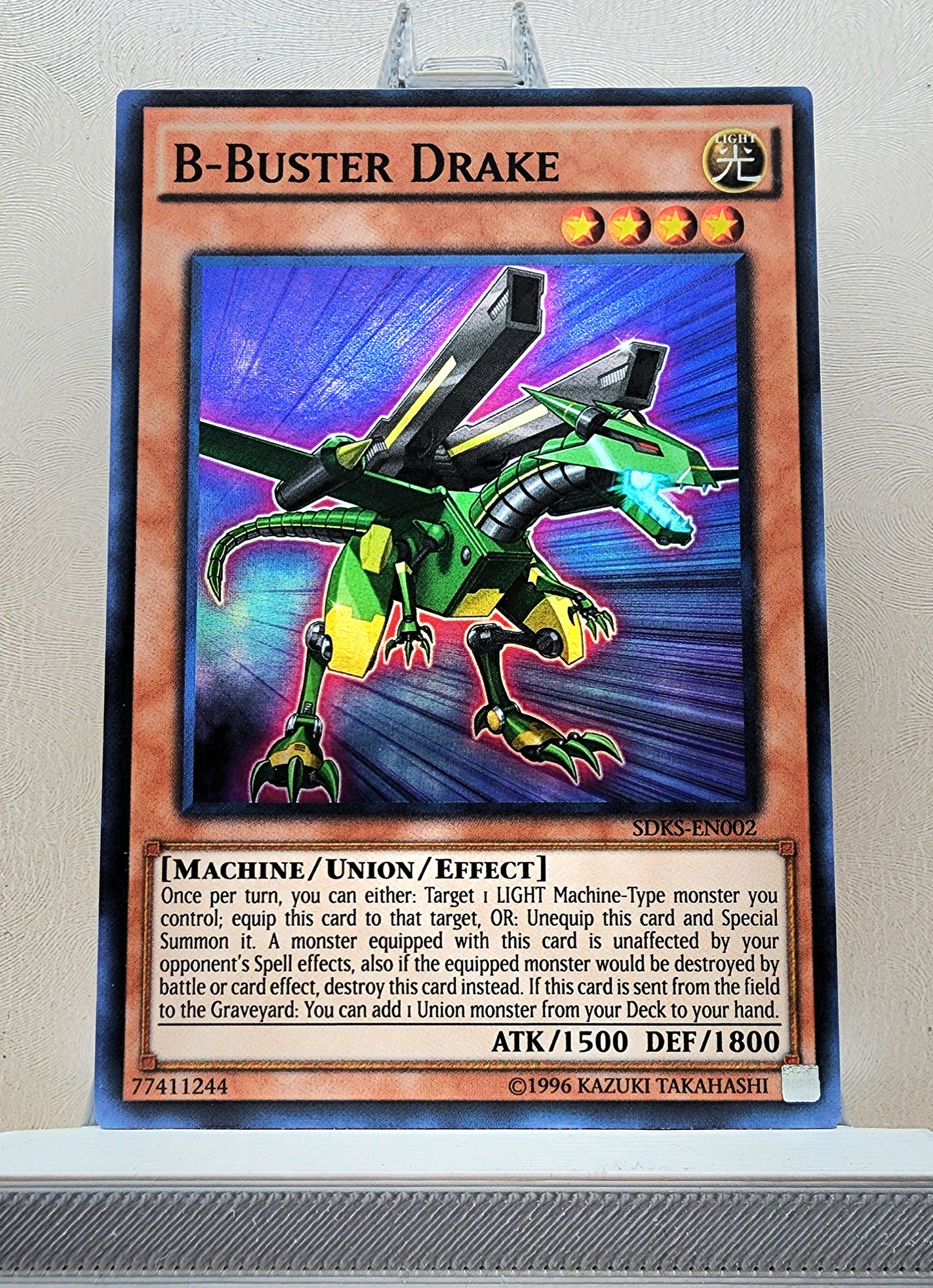 Yugioh! 1x B-Buster Drake (SDKS - Super Rare) Unli Edition