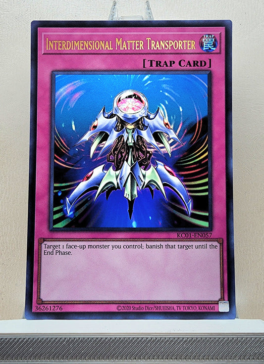 Yugioh! 1x Interdimensional Matter Transporter (KC01 - Ultra Rare) Unli Edition