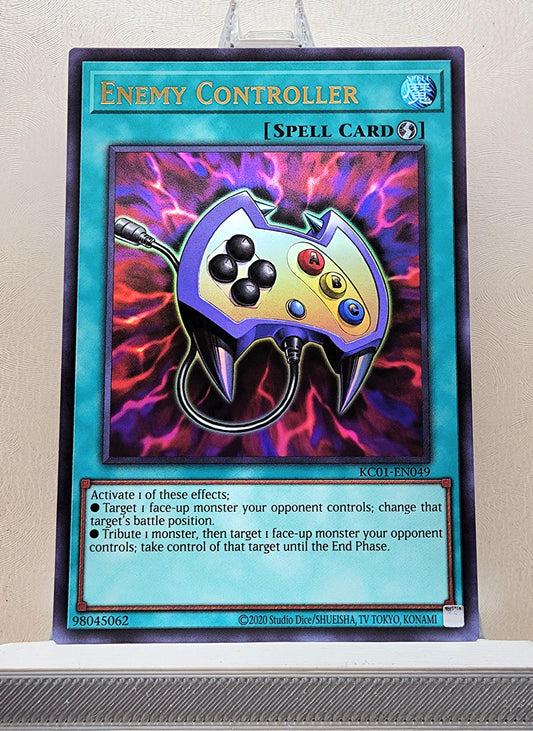 Yugioh! 1x Enemy Controller (KC01 - Ultra Rare) Unli Edition