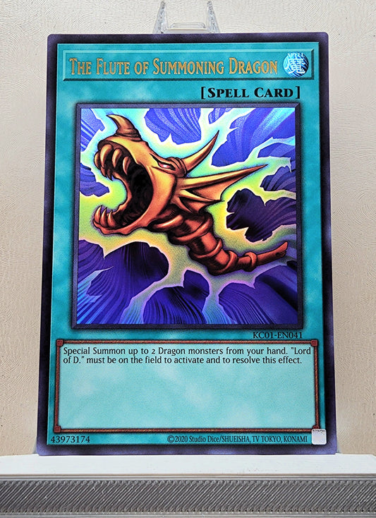 Yugioh! 1x The Flute of Summoning Dragon (KC01 - Ultra Rare) Unli Edition