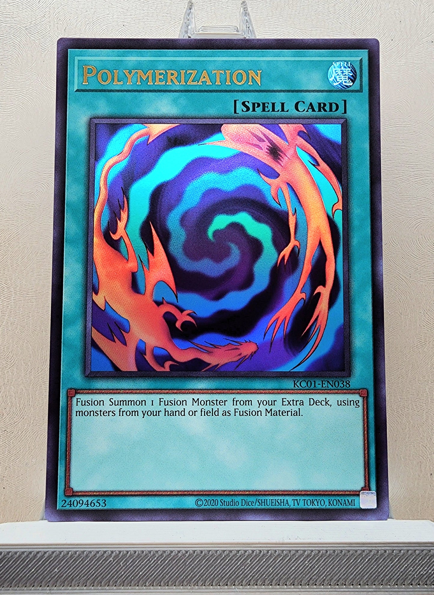 Yugioh! 1x Polymerization (KC01 - Ultra Rare) Unli Edition