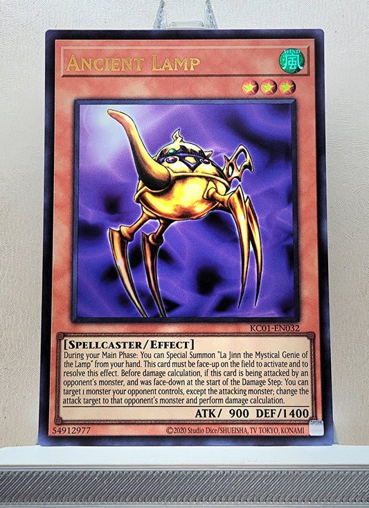 Yugioh! 1x Ancient Lamp (KC01 - Ultra Rare) Unli Edition