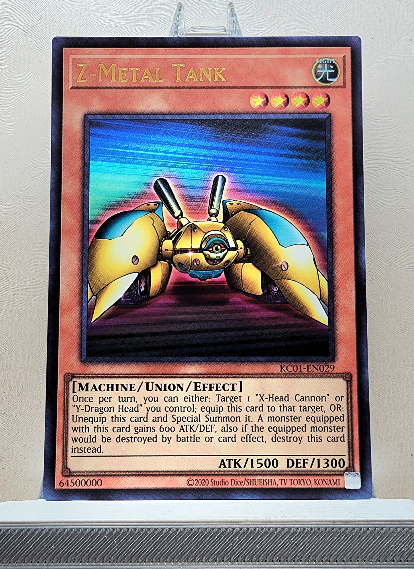 Yugioh! 1x Z-Metal Tank (KC01 - Ultra Rare) Unli Edition