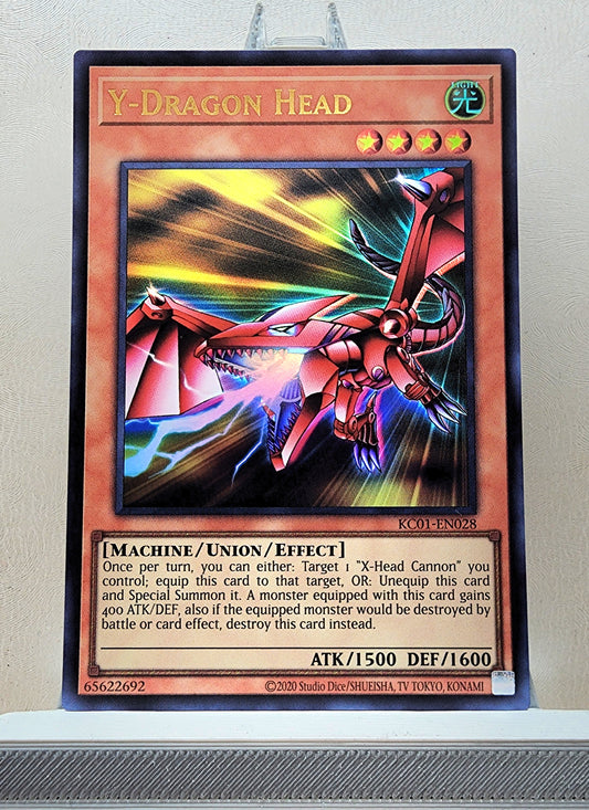 Yugioh! 1x Y-Dragon Head (KC01 - Ultra Rare) Unli Edition