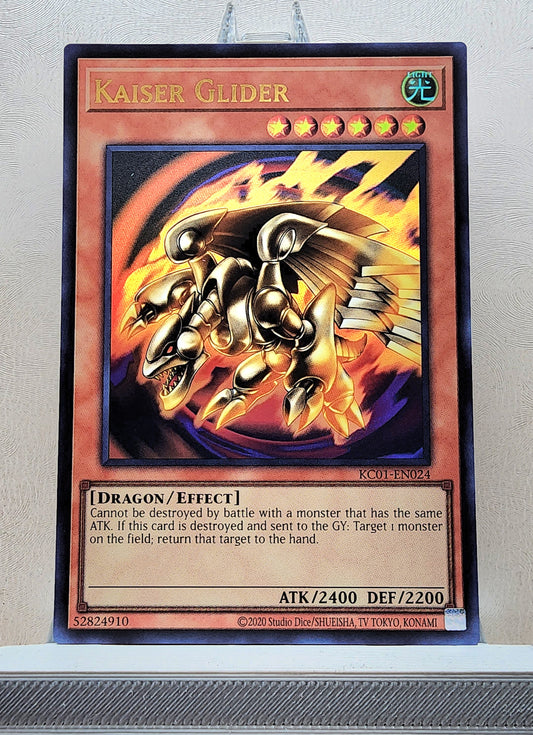 Yugioh! 1x Kaiser Glider (KC01 - Ultra Rare) Unli Edition