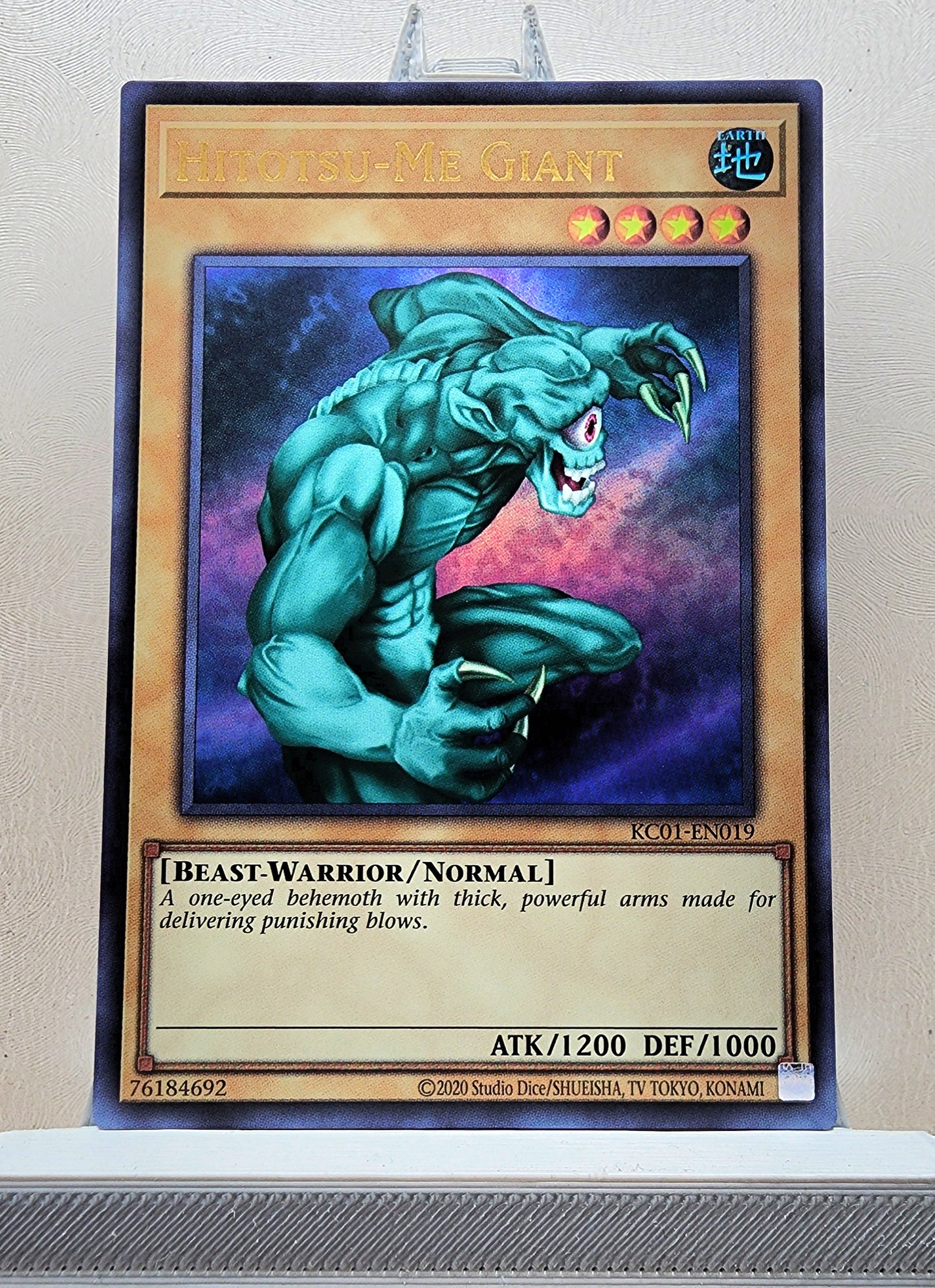 Yugioh! 1x Hitotsu-Me Giant (KC01 - Ultra Rare) Unli Edition