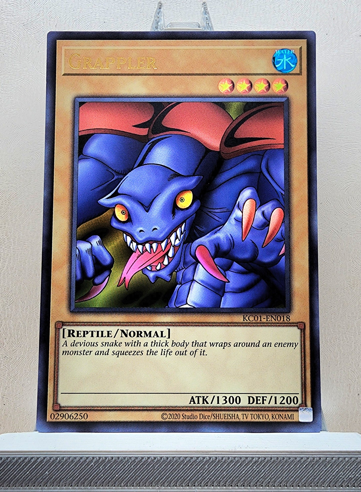 Yugioh! 1x Grappler (KC01 - Ultra Rare) Unli Edition