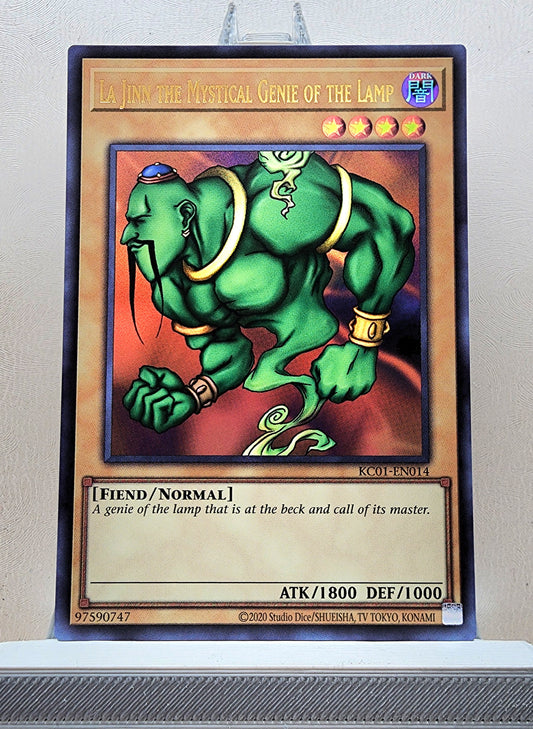 Yugioh! 1x La Jinn the Mystical Genie of the Lamp (KC01 - Ultra Rare) Unli Edition