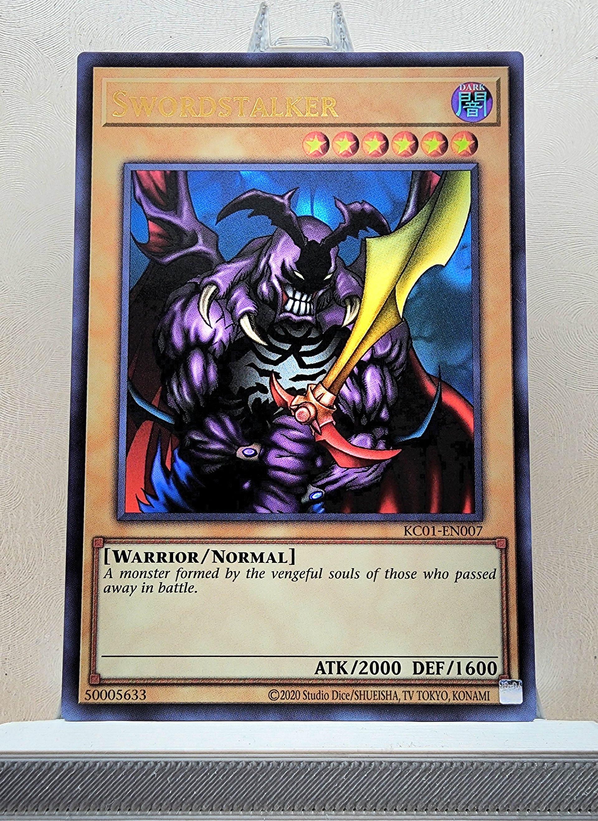 Yugioh! 1x Swordstalker (KC01