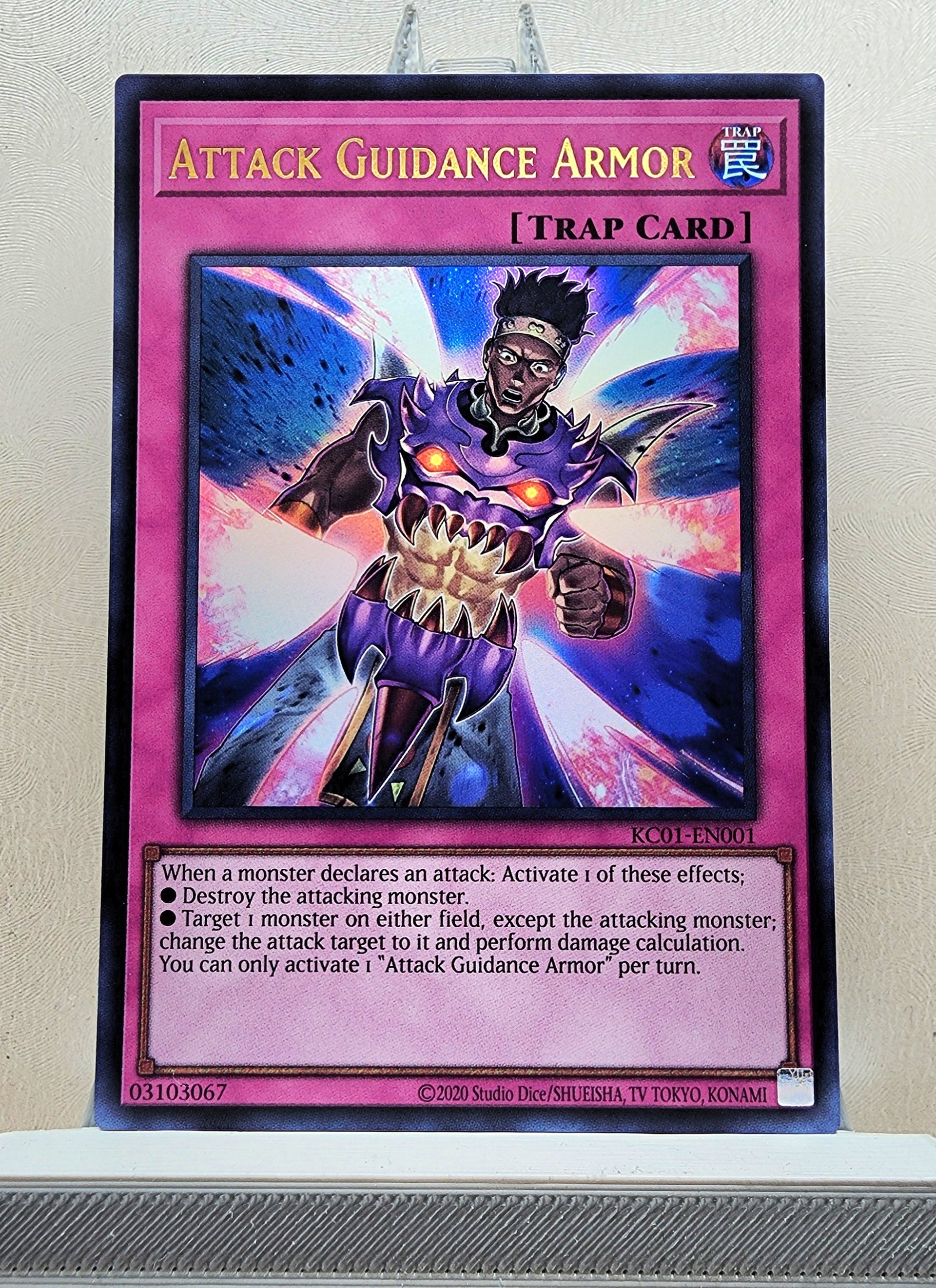 Yugioh! 1x Attack Guidance Armor (KC01