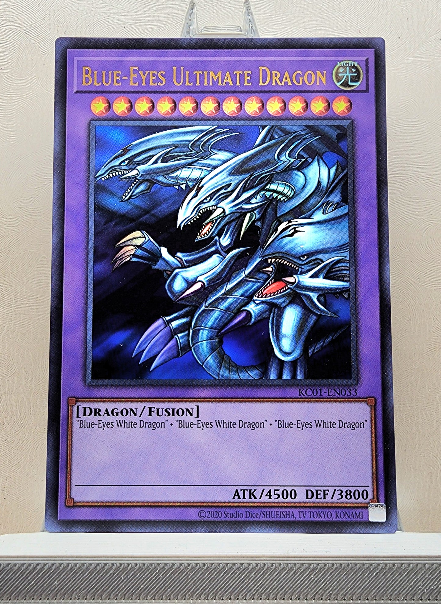 Yugioh! 1x Blue-Eyes Ultimate Dragon (KC01 - Ultra Rare) Unli Edition