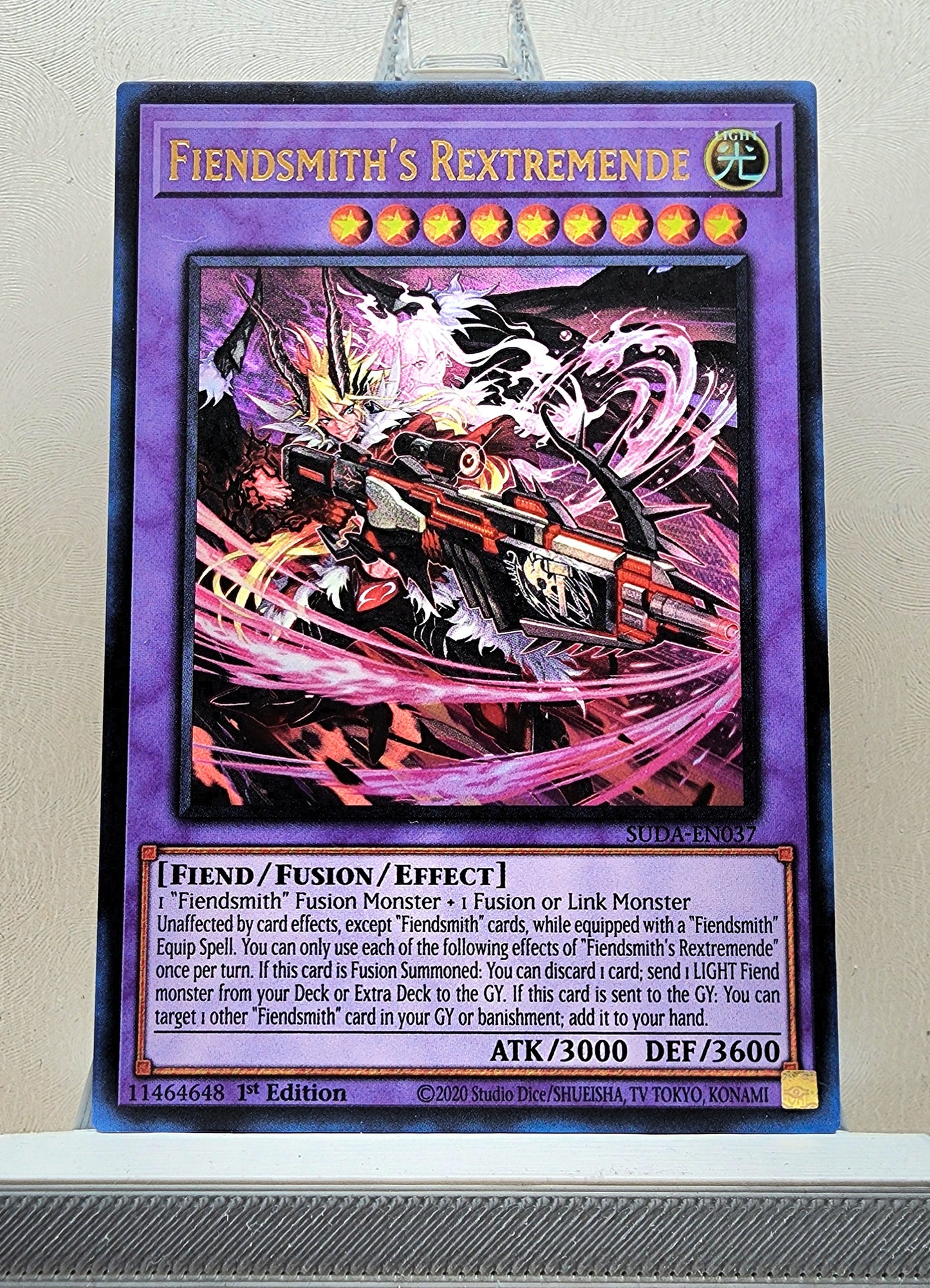 Yugioh! 1x Fiendsmith's Rextremendae (SUDA - Ultra Rare) 1st Edition