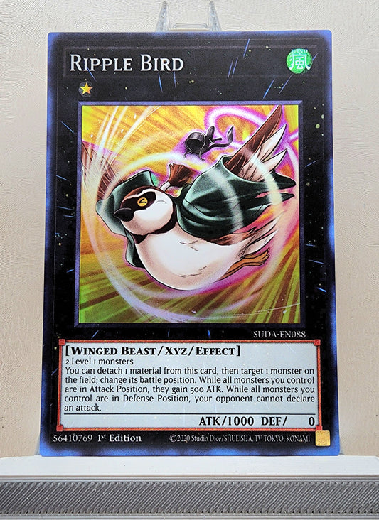 Yugioh! 1x Ripple Bird (SUDA - Super Rare) 1st Edition