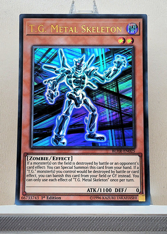 Yugioh! 1x T.G Metal Skeleton (BLHR - Ultra Rare) 1st Edition