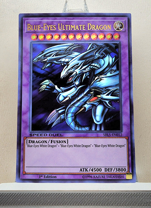 Yugioh! 1x Blue-Eyes Ultimate Dragon (SBLS - Ultra Rare) 1st Edition