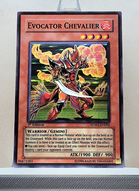 Yugioh! 1x Evocator Chevalier (SDWS - Super Rare) 1st Edition