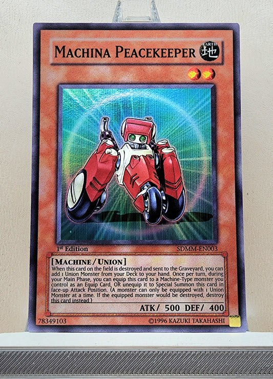 Yugioh! 1x Machina Peacekeeper (SDMM - Super Rare) 1st Edition