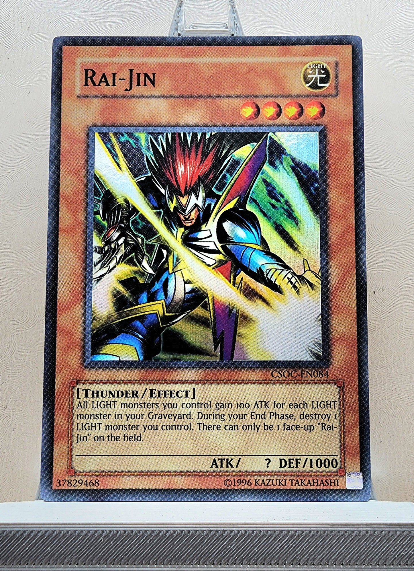 Yugioh! 1x Rai-Jin (CSOC - Super Rare) Unli Edition