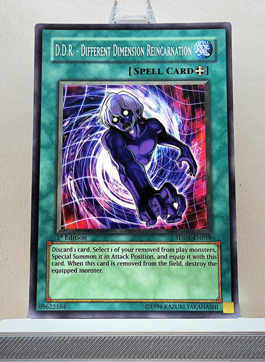 Yugioh! 1x D.D.R - Different Dimension Reincarnation (SDDE - Common) 1st Edition