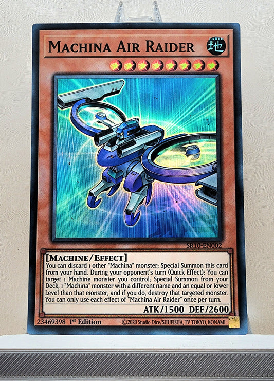 Yugioh! 1x Machina Air Raider (SR10 - Super Rare) 1st Edition