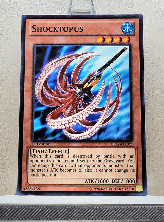 Yugioh! 1x Shocktopus (BP02 - Mosaic Rare) 1st Edition