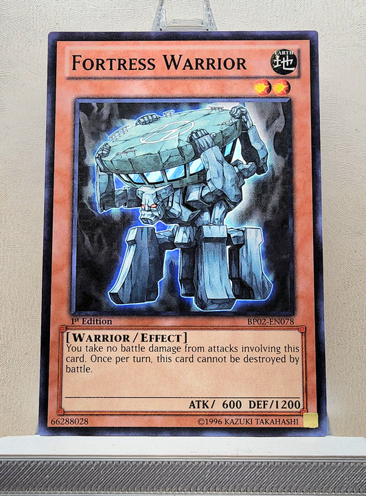 Yugioh! 1x Fortress Warrior (BP02 - Mosaic Rare) 1st Edition