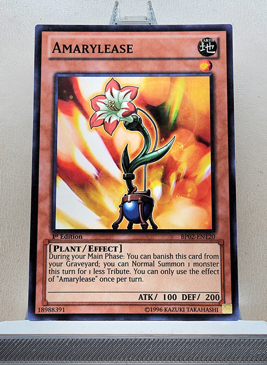 Yugioh! 1x Amarylease (BP02 - Mosaic Rare) 1st Edition
