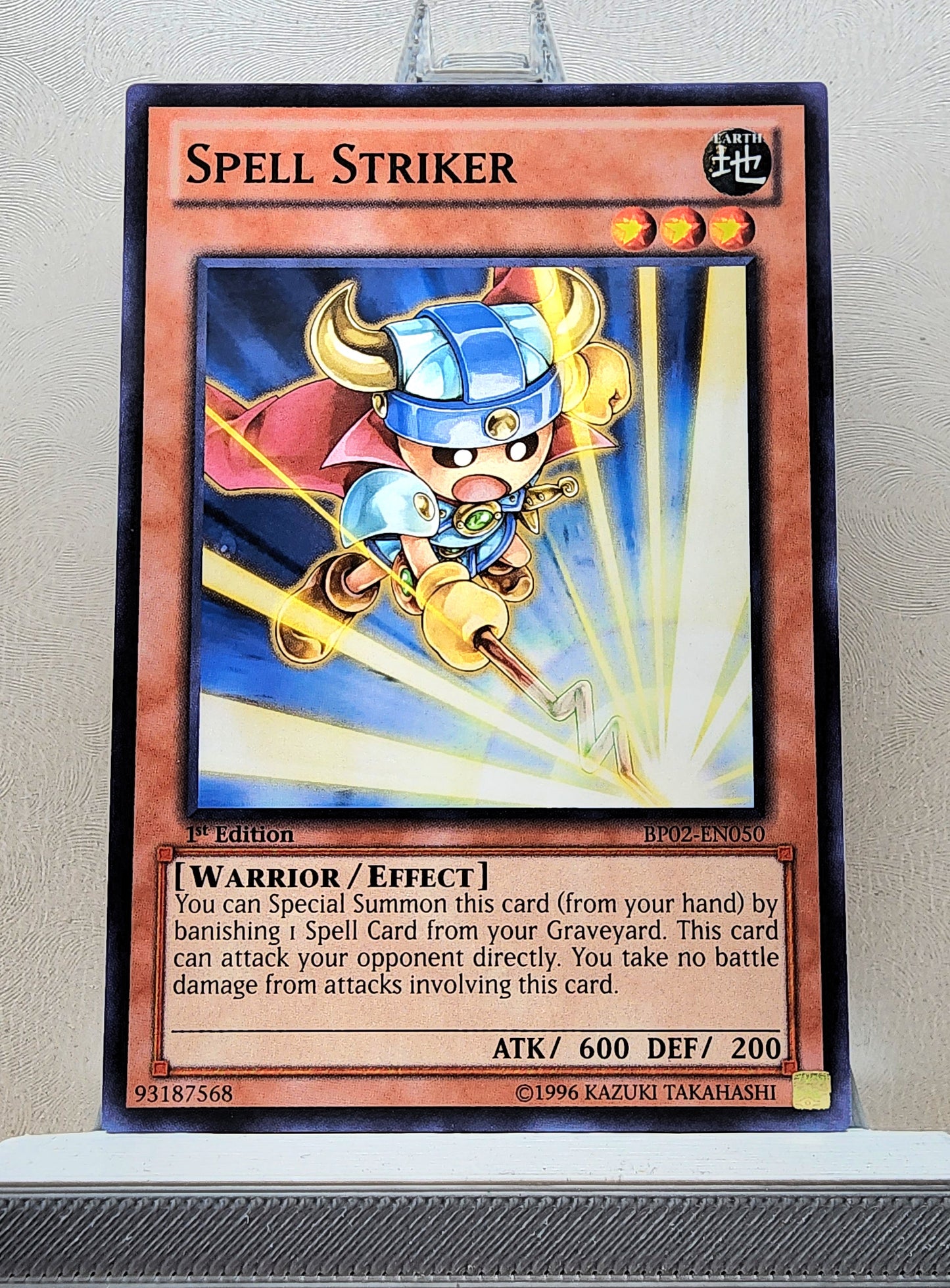 Yugioh! 1x Spell Striker (BP02 - Mosaic Rare) 1st Edition