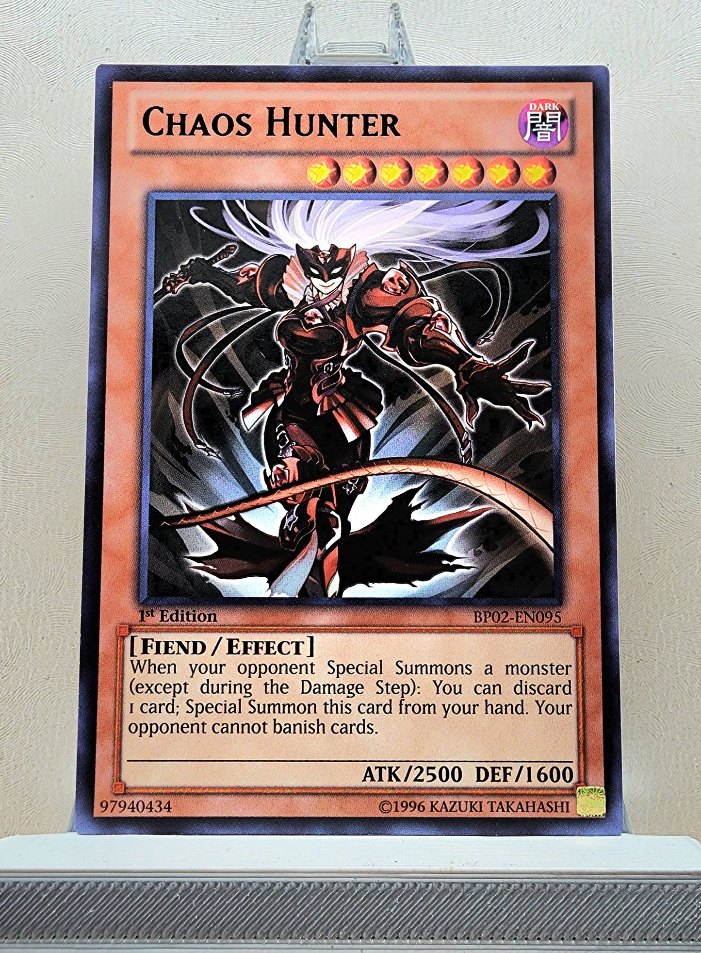 Yugioh! 1x Chaos Hunter (BP02 - Rare) 1st Edition