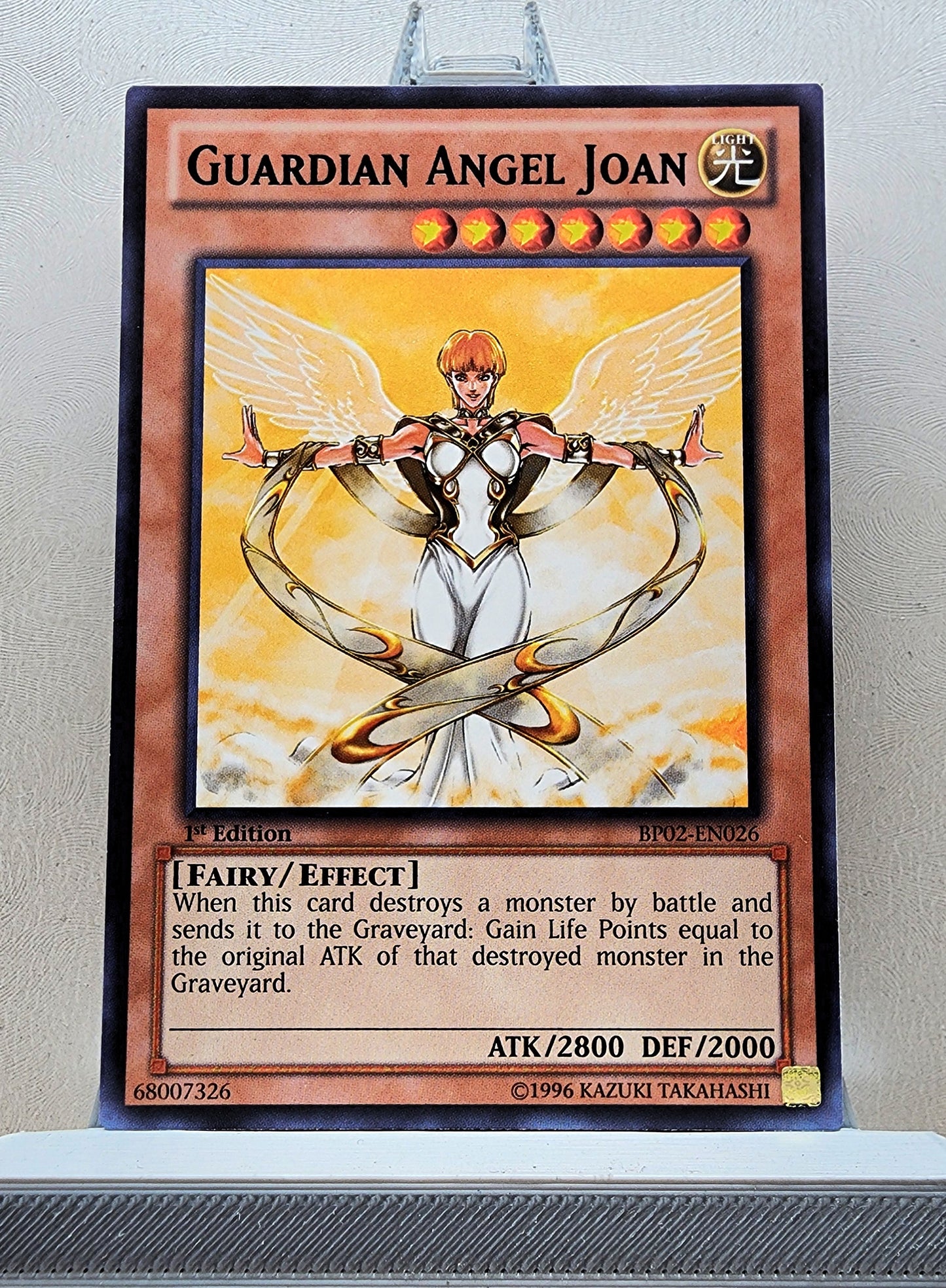 Yugioh! 1x Guardian Angel Joan (BP02 - Rare) 1st Edition