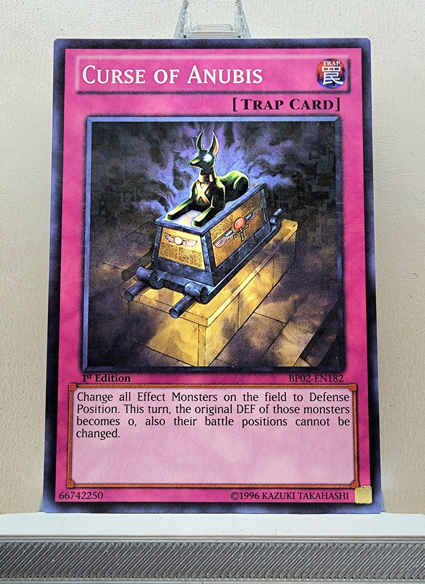 Yugioh! 1x Curse of Anubis (BP02 - Mosaic Rare) 1st Edition