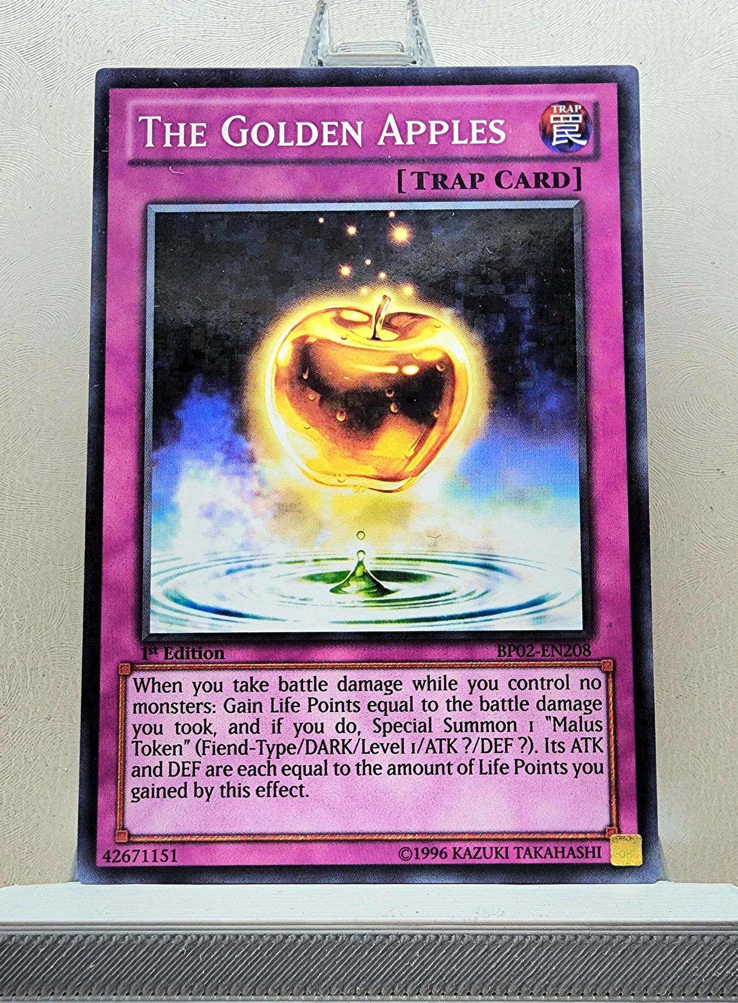 Yugioh! 1x The Golden Apples (BP02 - Mosaic Rare) 1st Edition