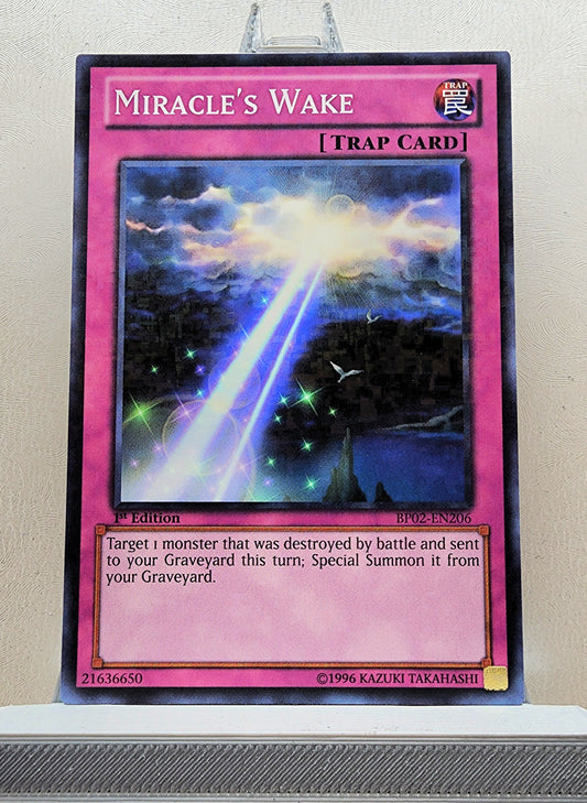 Yugioh! 1x Miracle's Wake (BP02 - Mosaic Rare) 1st Edition