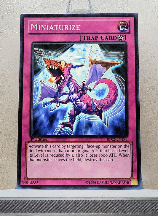 Yugioh! 1x Miniaturize (BP02 - Mosaic Rare) 1st Edition