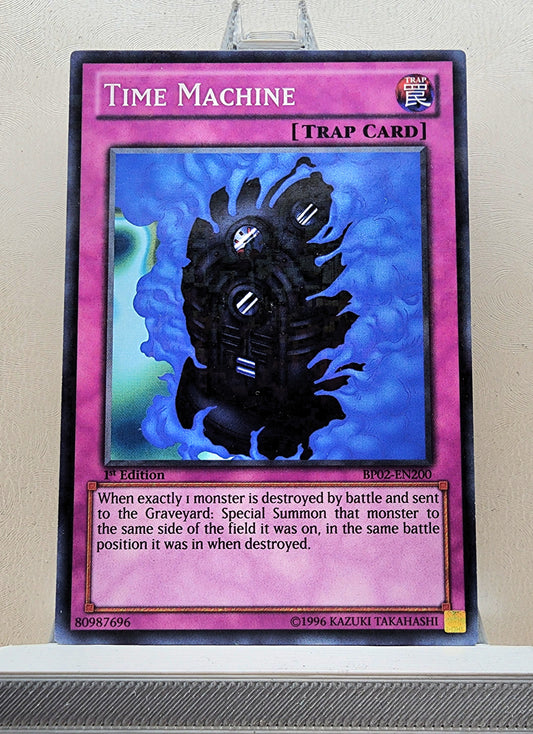 Yugioh! 1x Time Machine (BP02 - Mosaic Rare) 1st Edition